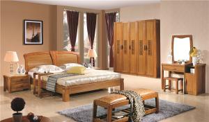 Quality modern wooden bed room set furniture wholesale