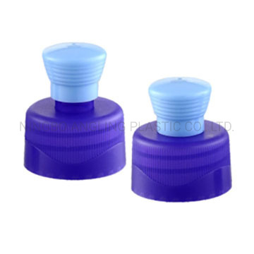 28mm 24mm Plastic Screw Push Pull Cap in Colors