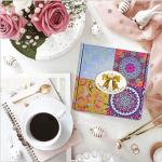 Custom Retro Patterns Travel Metal Jar Scented Candle Tin Candle Gift Sets