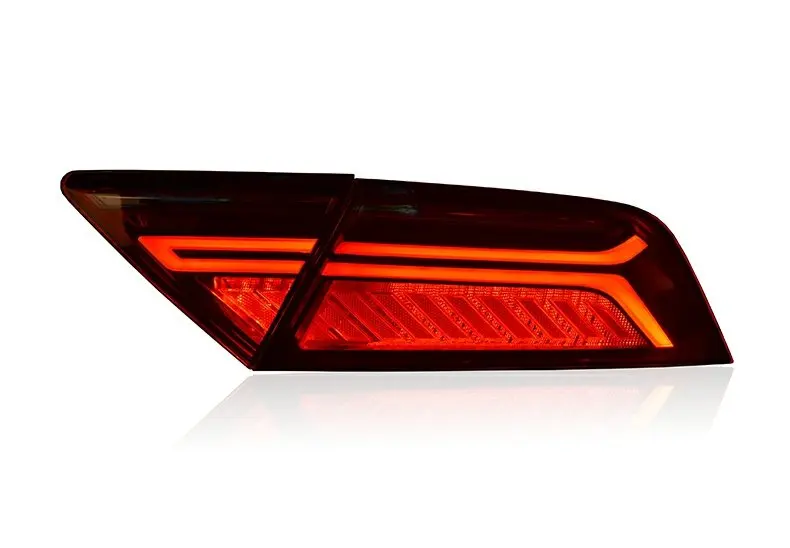 12V Audi A7 Taillight Assemblies Modified With LED Water Steering Rear Tail Lamp A7