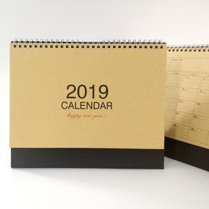 Quality Stereoscopic Triangle Desk Wall Calendar Black Board Eco Friendly Kraft Paper wholesale