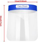Anti Spitting PET Film Protective Face Shield