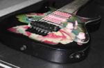 Custom Shop Flower Ibanezs style Electric Guitar free shipping