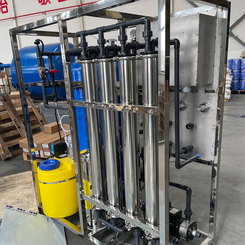 500L 1000L Drinking Water Treatment Plant Purification System with RO Purifier Machine