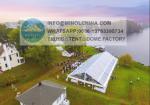 PVC Coated Hard Pressed Luxury Wedding Marquees 30kg/Sqm