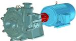 Corrosion Resistant Sewage Sludge Pump , 1042.0M3/H Slurry Transfer Pump 250ZBD