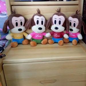 Quality Mixed stuffed plush for grab machine 6-7inches plush monkey toys wholesale