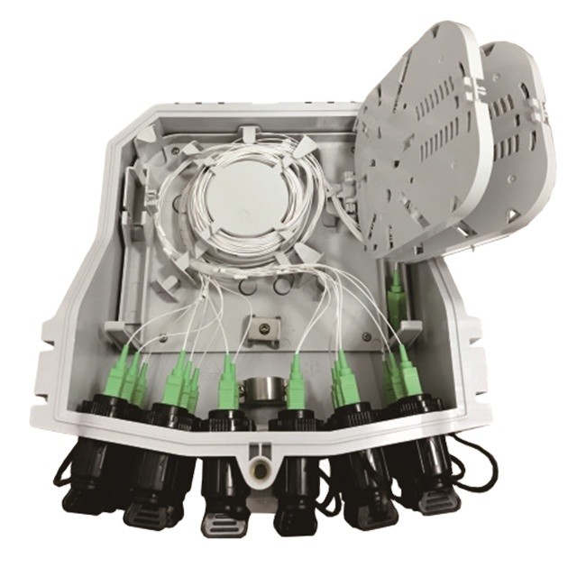 Preinstalled 16 Fiber Access Terminal Box For FTTH