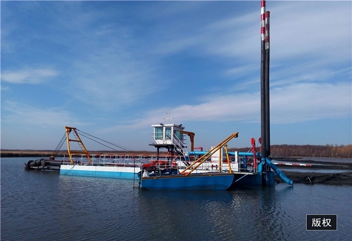 8 Inch River Hydraulic Small Sand Dredge For Gold Cutter Suction