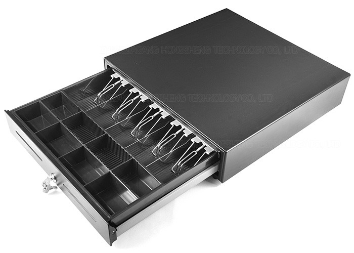 18 Inch POS Cash Drawer Metal Wire Gripper Steel Construction 460A