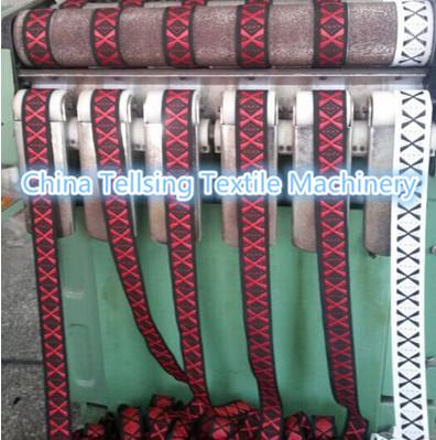 top quality mattress edge ribbon machine China manufacturer Tellsing for weaving