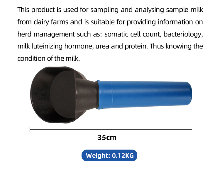 HL-MP47C Milk Testing Kit Delaval Milk Sample Dipper Ultimate Solution for Sampling Milk From Cow