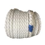 Durable Sea Towing 8 Strand White 48mm Polpropylene Monofilament Crossing Laid