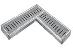 Bathroom Shower Room L-Shape Floor Drain Multi-Specification Brushed Sus304