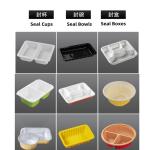 Automatic Tabletop Vacuum Tray Sealer Machine Commercial Food Tray Sealer 110V