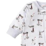 Wholesale Custom High Quality Unisex Double Zipper Bamboo Cotton Baby Romper