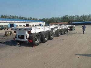 Quality Manufactured 2 3 Axles 20 Container Chassis Skeleton Semi Trailer wholesale