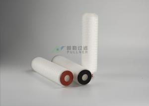 Quality PES Pleated Membrane 2 Micron Water Filter Cartridges Pharmaceutics 0.1um 0.22um 0.45um wholesale