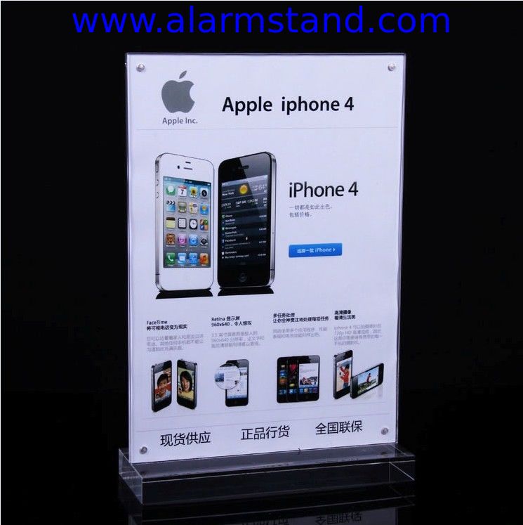 COMER security alarm display systems for mobile phone tablet for retail store