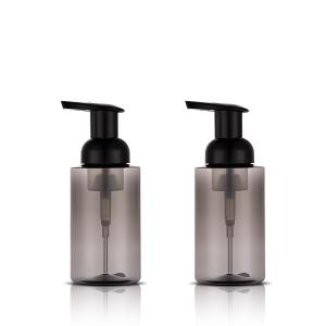 Quality 250ml Transparent Plastic Foam Soap Dispensers For Bathroom Countertops wholesale