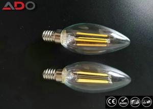Quality Milky Glass Led Candle Light Bulbs C35 Eco Friendly For Amusement Park wholesale