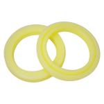Yellow Hydraulic Rod Seal IDI ISI 45 X 65 X 12mm Hydraulic Cylinder Piston Seal