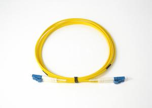 Quality Singlemode 9 / 125 Duplex Optical Fiber Patch Cord / fiber Optic Jumper LC-LC wholesale