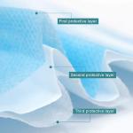 2 3 4 Ply Disposable Kids Mask , Antibacterial Earloop Face Mask