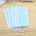 Disposable Filter Soft Mouth Cover , Anti Virus 3 Ply Protection Face Mask