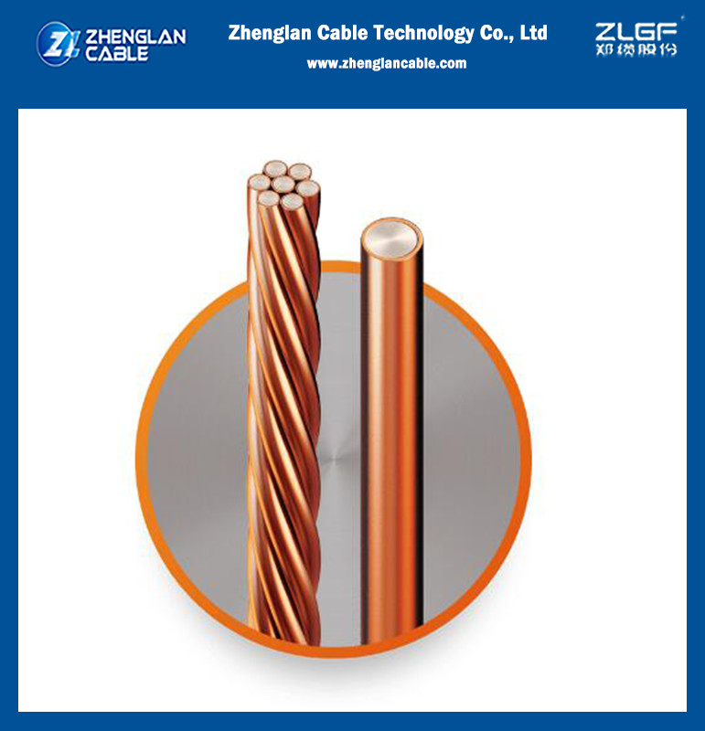 High Strength Stranded CCS Copper Clad Steel Wire Size 0.08mm-4.0mm CCS Copper Wires