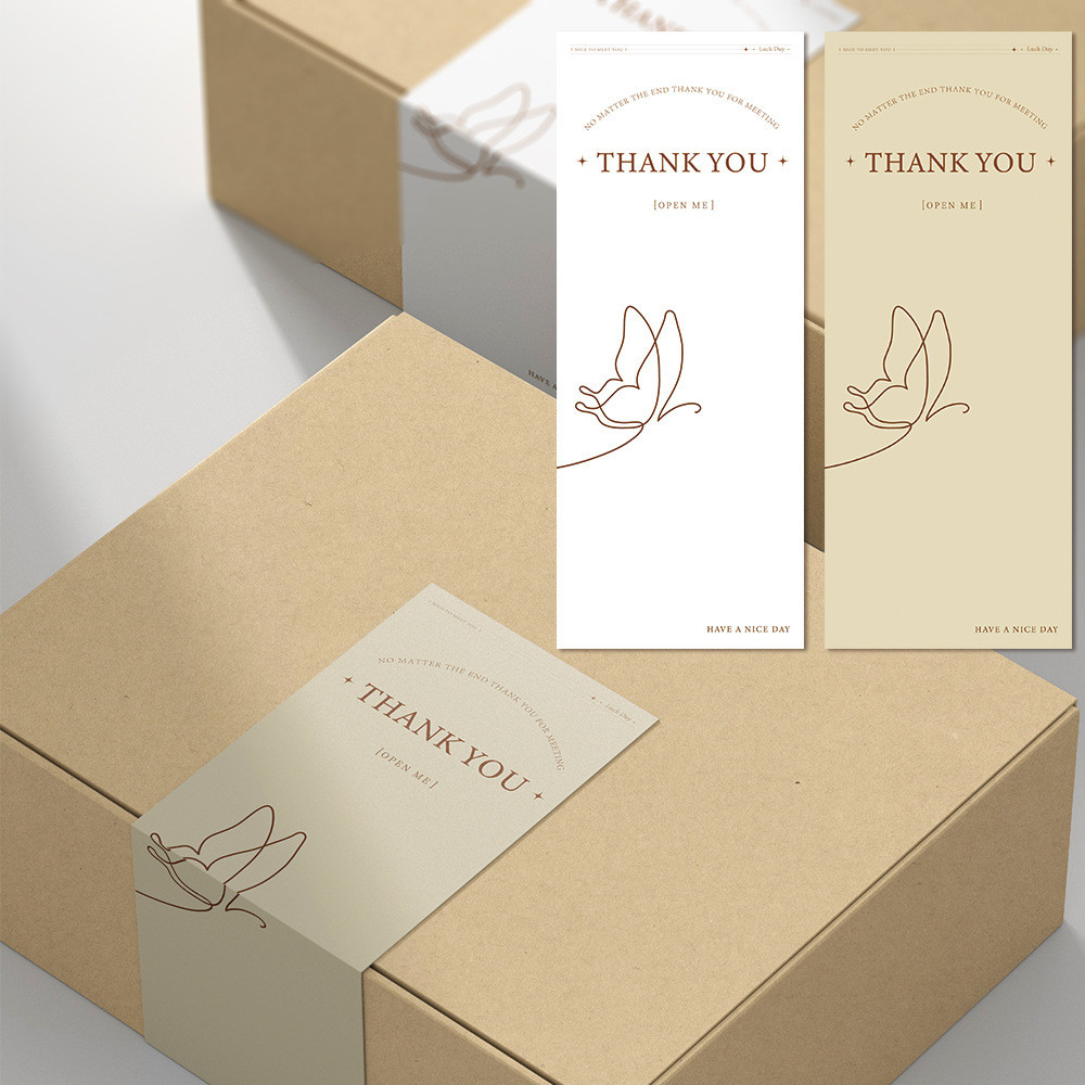 Personalized Sticker Labels Custom Box Type with Permanent Adhesive
