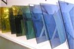 Customized Energy Saving Reflective Toughened Glass For Building / Construction