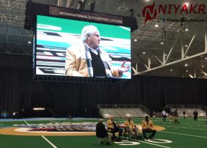 Quality Commercial Advertising LED Stadium Display Screen 7000CD Brightness wholesale