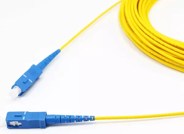 High quality Single Mode 9/125 Duplex SC/UPC-SC/UPC Fiber Optic Patch Cord