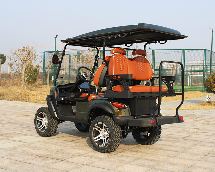 Launched Electric Golf Cart 2 2 Seater Buggy with 30-50Km/h Speed and Minimum Grand Clearance 150-200mm