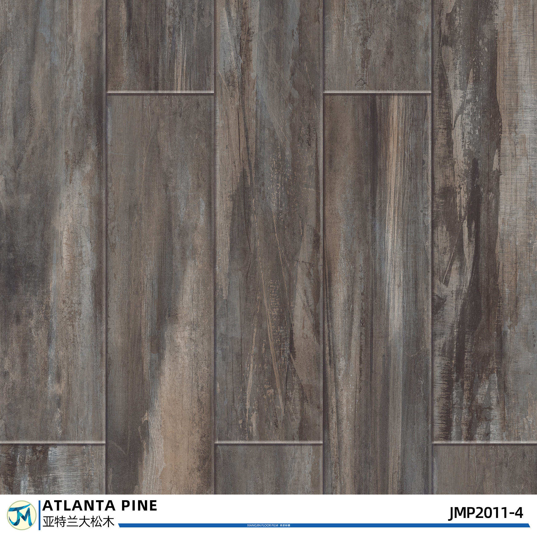 4mm 6.5 Mm Spc Pine Wood Flooring Plank Layered Structure