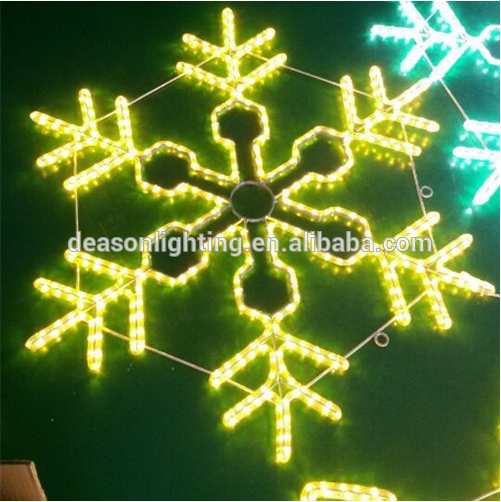 led christmas decor snowflake