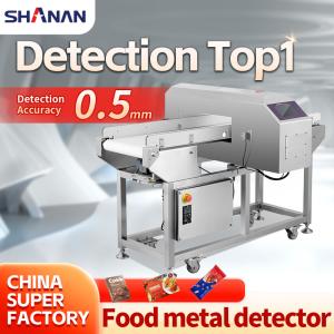 Quality IP65 Stainless Steel Conveyor Belt Metal Detector With Sound And Light Alarm wholesale