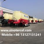 40000 Liter Capacity Fuel Tank Semi Trailer With Pressure Relief Valves And Anti