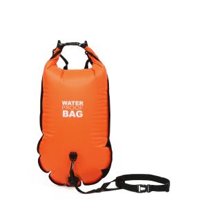 Quality backpack dry bag open water swim lane marker marker buoys yellow safety inflatable pool life buoy swimming buoy wholesale