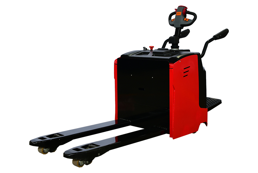 3Ton Electric Pallet Stacker Truck With Lithium Battery Option And Full Free Mast Customized