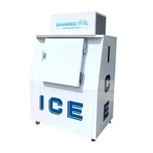 Quality Slanted Solid Door Bagged Ice Merchandiser wholesale
