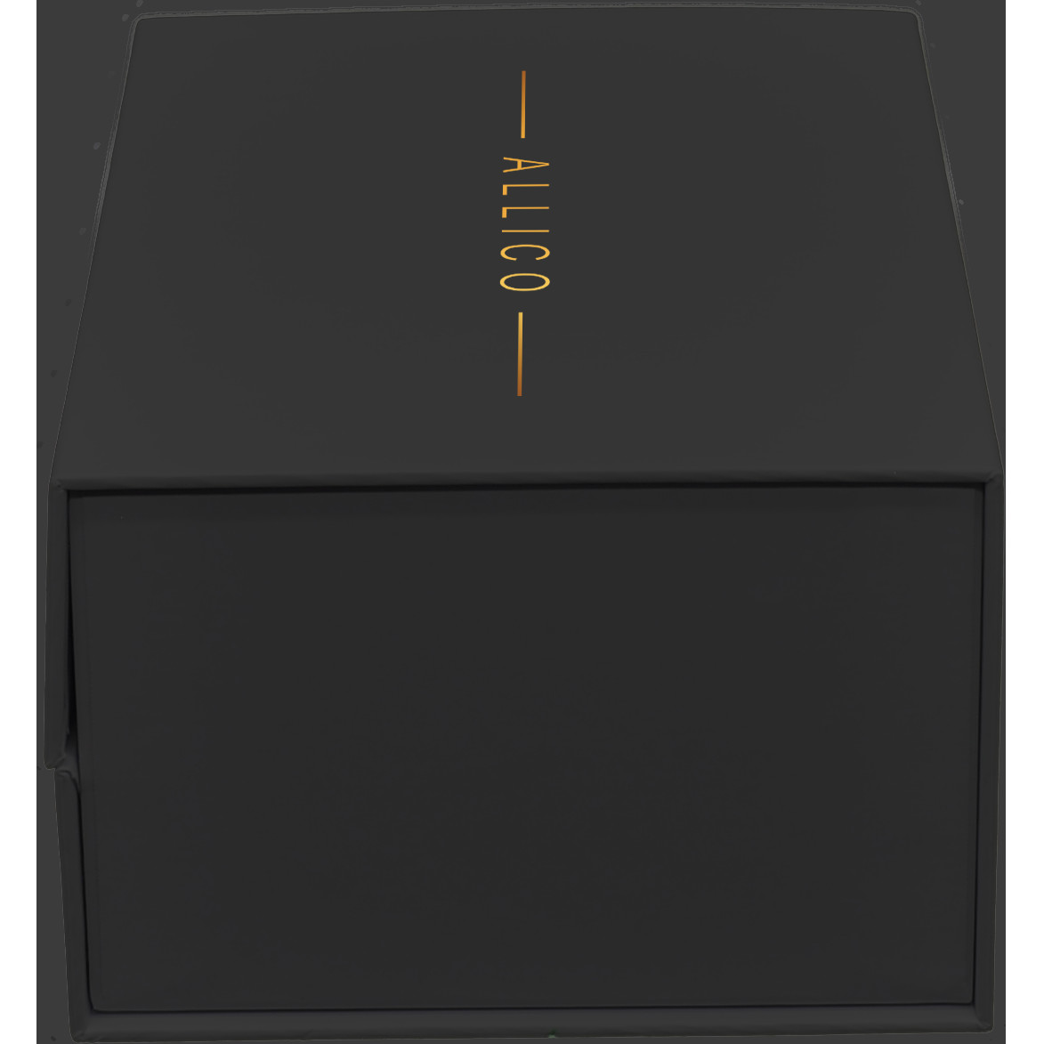 Black 1000g Cardboard Single Bottle Wine Gift Box Magnetic Matte Lamination