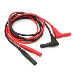 ISO9001 1500V Multimeter Replacement Leads , Multipurpose 4mm Banana Plug Leads