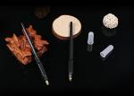 Black Disposable Microblade Pen With Hard Blades / Non - skid Grip
