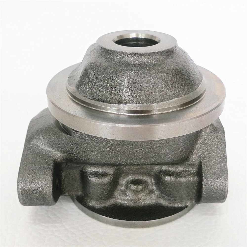 K27 Oil Cooled Bearing Housing Inletφ10+2-M8*1.25 Outletφ20.0+2-M8*1.25 For Turbocharger