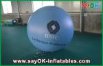 0.18mm 1.5m Blue PVC Outerdoor Inflatable Advertising Balloon With Logo Print