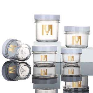 Quality Airless Cream Packaging Jar 200ml Capacity Leakproof Refillable wholesale