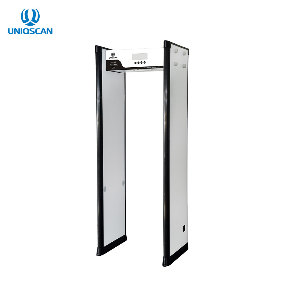 18 Zones 100 Sensitivity IP67 8KHZ Walk Through Metal Detector