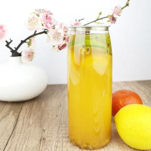 Quality Cold Pressed Juices 500ml Plastic Container Bottles Flower Bottom wholesale